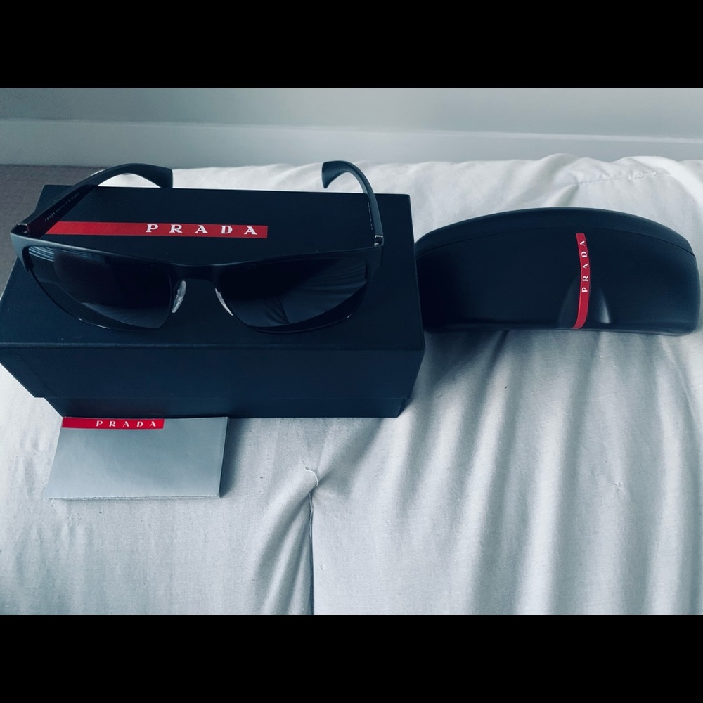 Prada PR 51OS 58mm Polarized Sunglasses